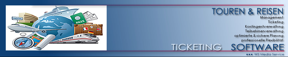 Touren Ticketing Systeme Touren Ticketing Systeme, Ticketsoftware, Ticketprogramm